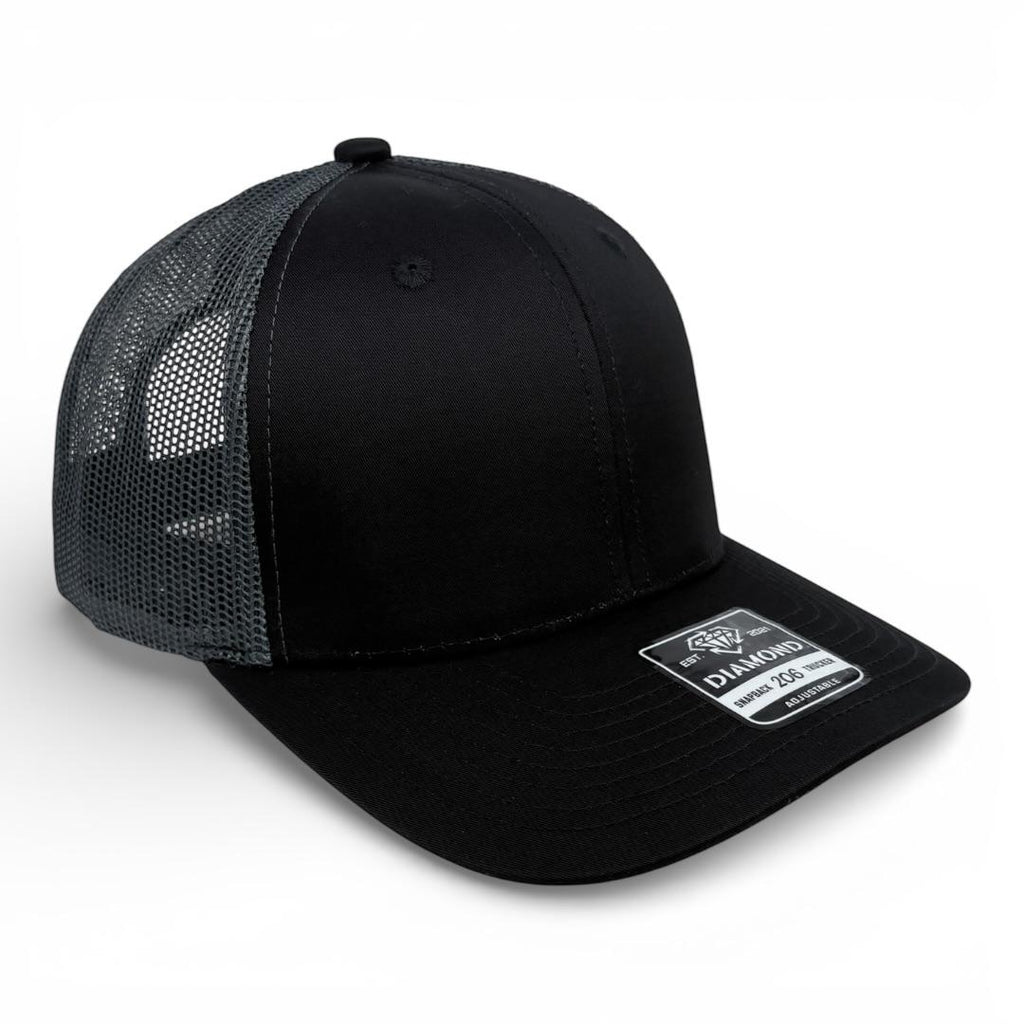 Gorra Diamond Snapback 206 Trucker  - Lisa o con Bordado Personalizado,Mayoreo