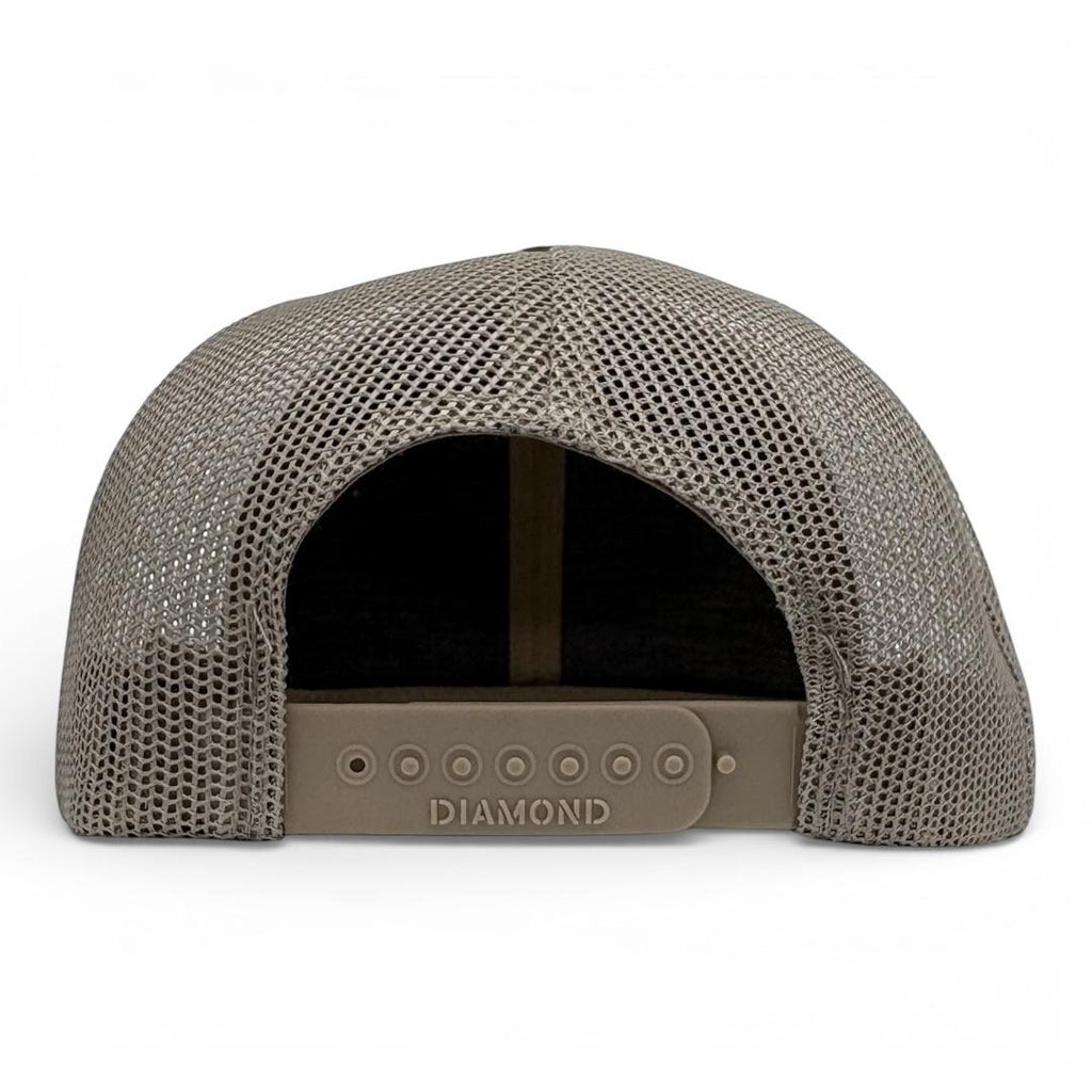 Gorra Diamond Snapback 206 trucker lisa o con bordado personalizado al mayoreo - Insignia Bordados