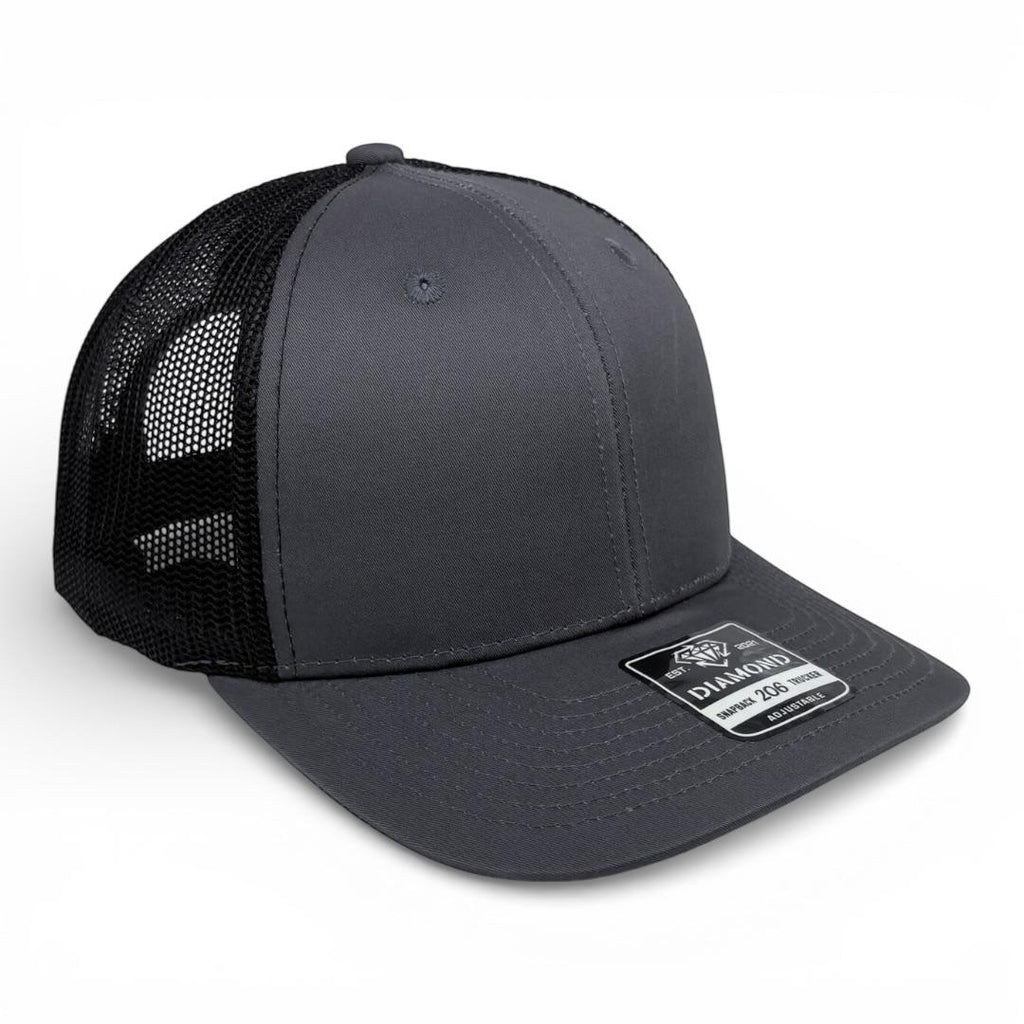 Gorra Diamond Snapback 206 Trucker  - Lisa o con Bordado Personalizado,Mayoreo