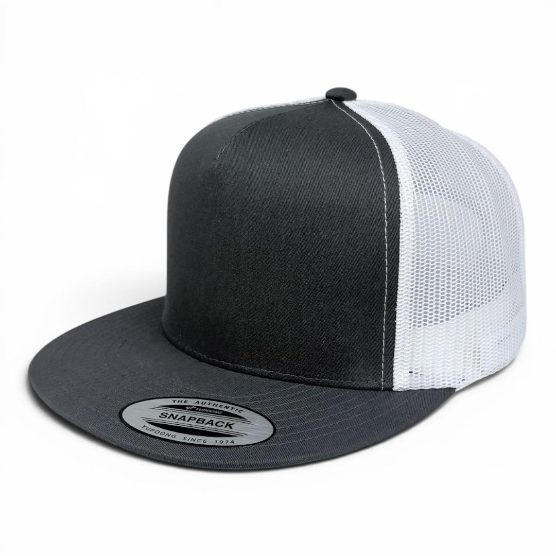 Gorra Flexfit 6006 Snapback Plana - Lisa o con Bordado Personalizado,Mayoreo