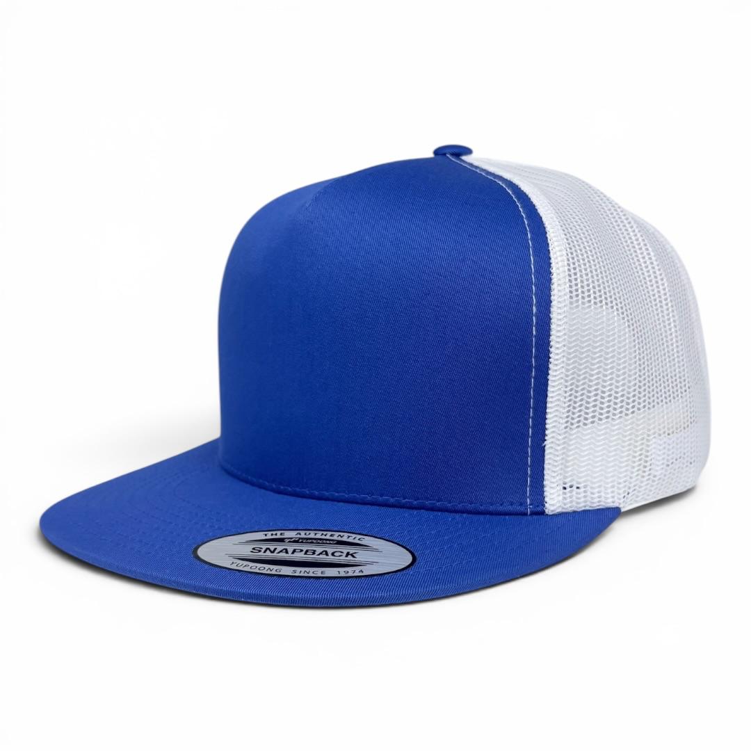 Gorra Flexfit 6006 Snapback Plana - Lisa o con Bordado Personalizado,Mayoreo