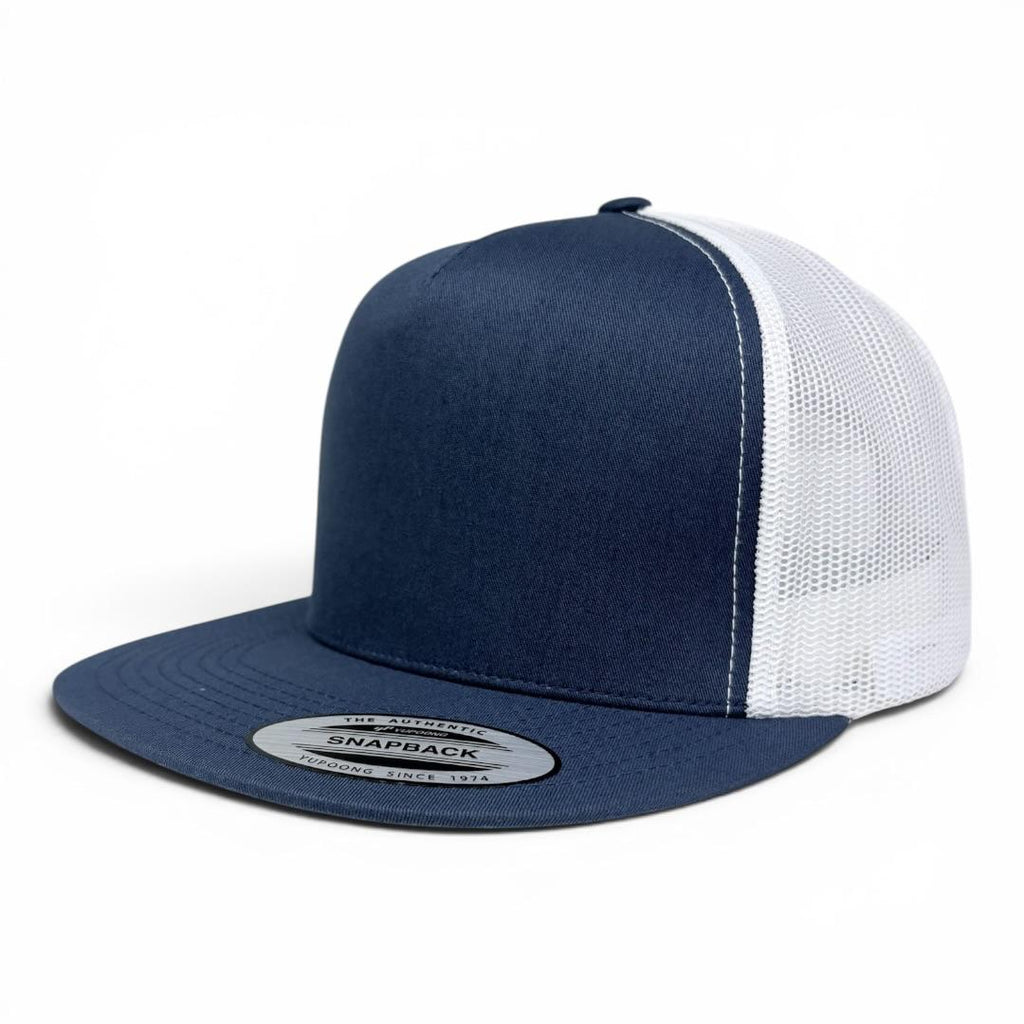 Gorra Flexfit 6006 Snapback Plana - Lisa o con Bordado Personalizado,Mayoreo