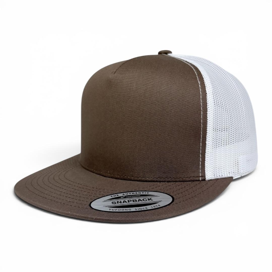 Gorra Flexfit 6006 Snapback Plana - Lisa o con Bordado Personalizado,Mayoreo