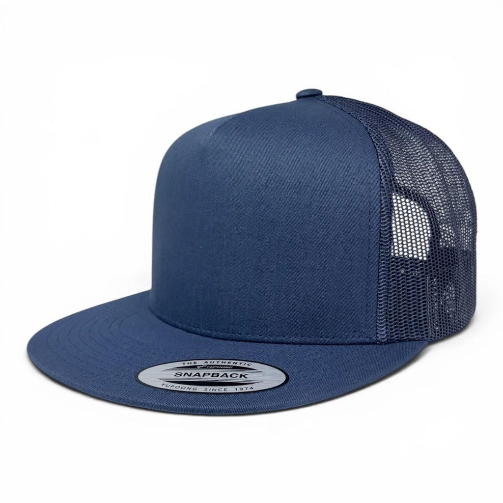 Gorra Flexfit 6006 Snapback Plana - Lisa o con Bordado Personalizado,Mayoreo