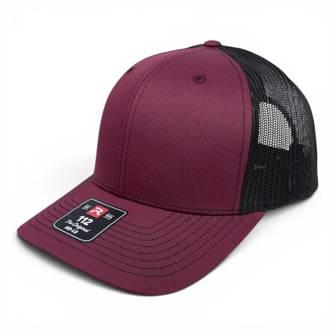 Gorra Trucker Richardson 112-Lisa o con Bordado Personalizado,Mayoreo