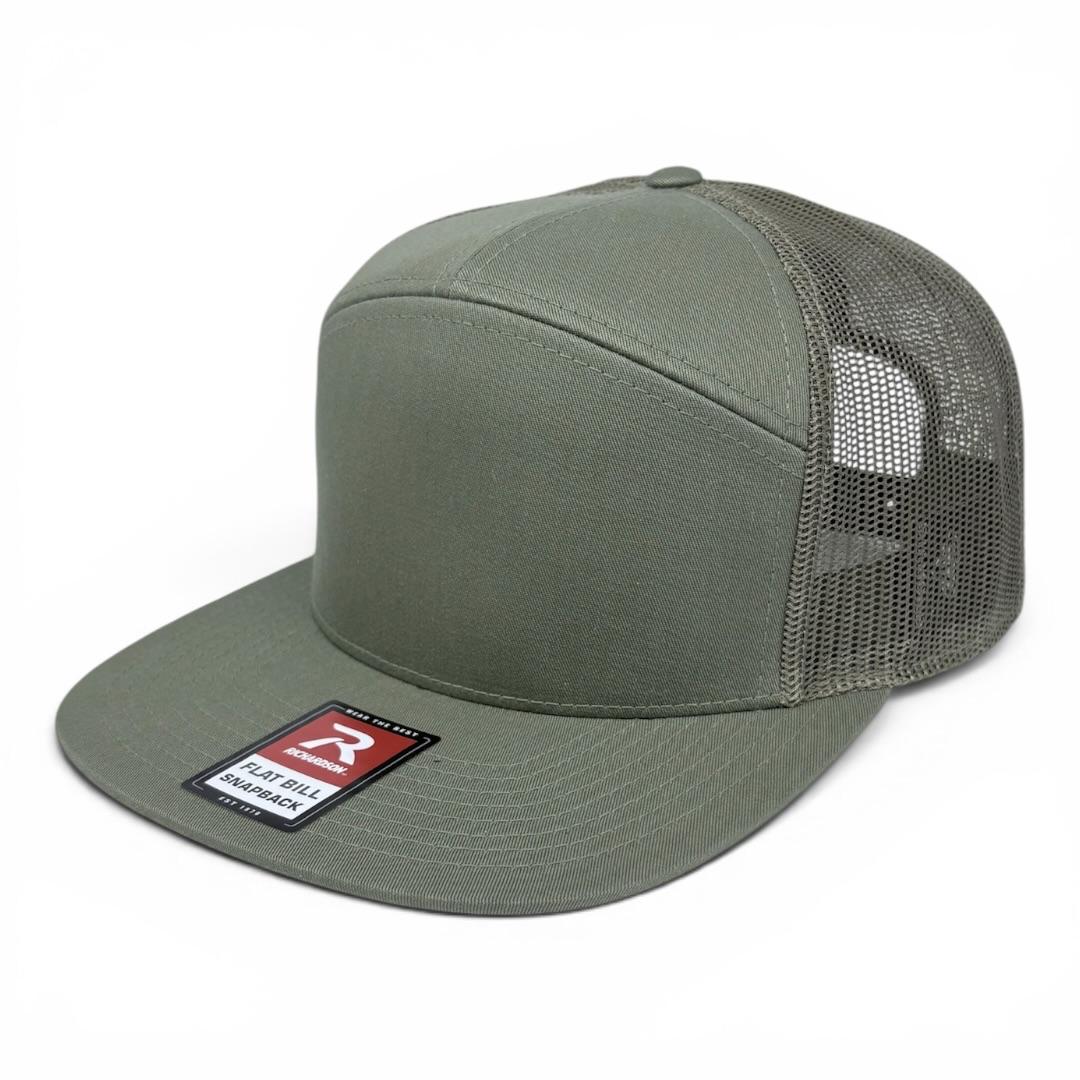 Gorra Richardson 168 Snapback Plana  - Lisa o con Bordado Personalizado,Mayoreo