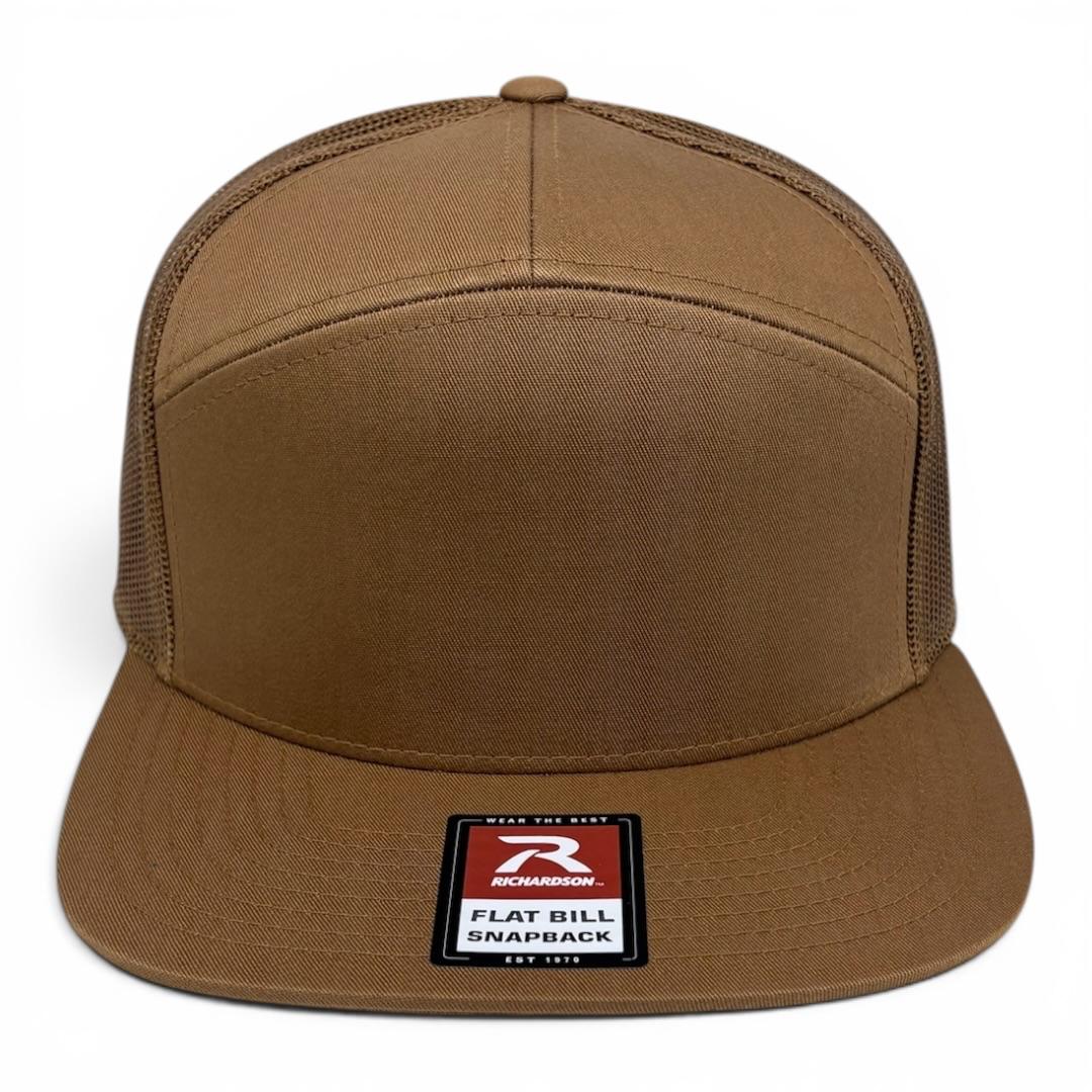 Gorra Richardson 168 Snapback Plana  - Lisa o con Bordado Personalizado,Mayoreo