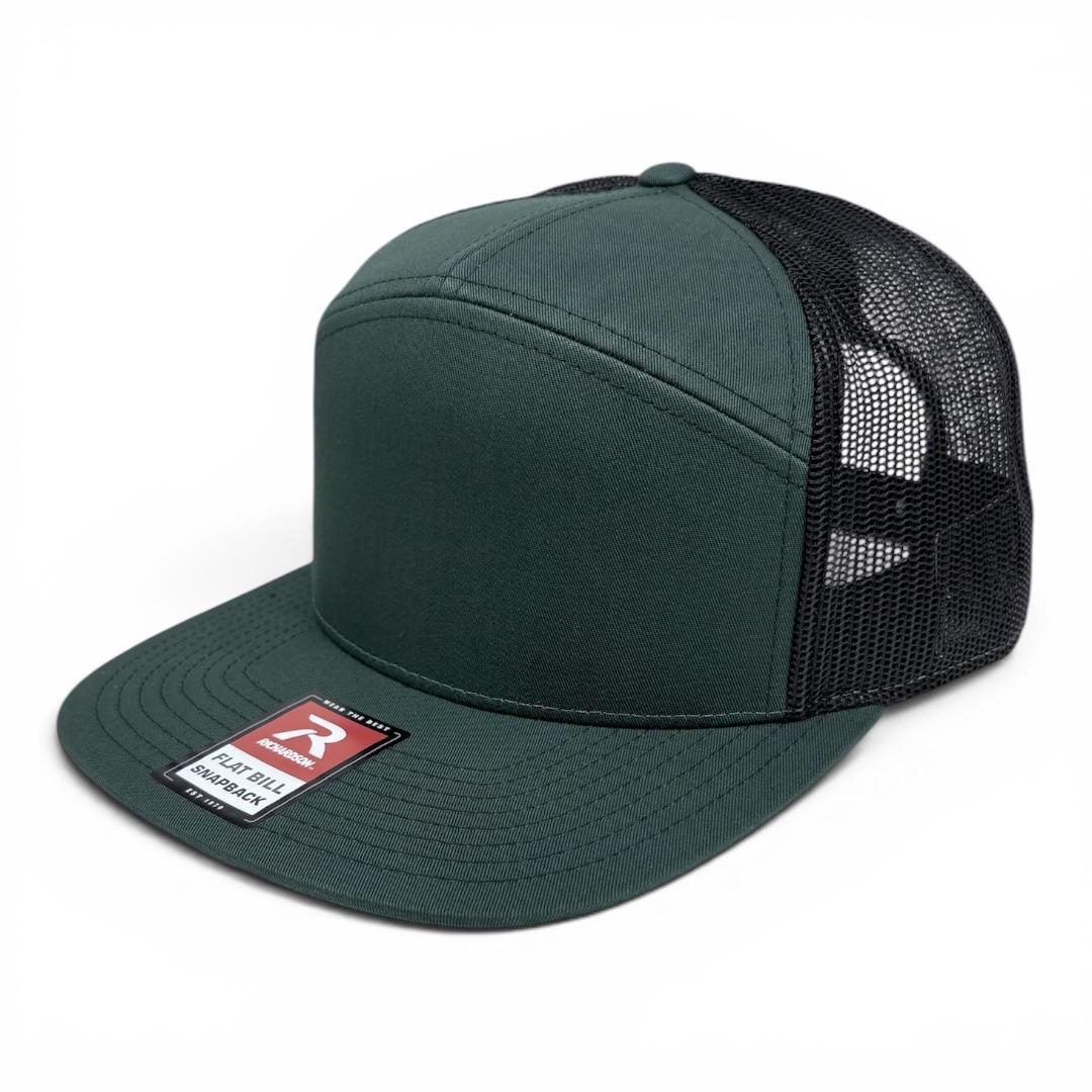 Gorra Richardson 168 Snapback Plana  - Lisa o con Bordado Personalizado,Mayoreo