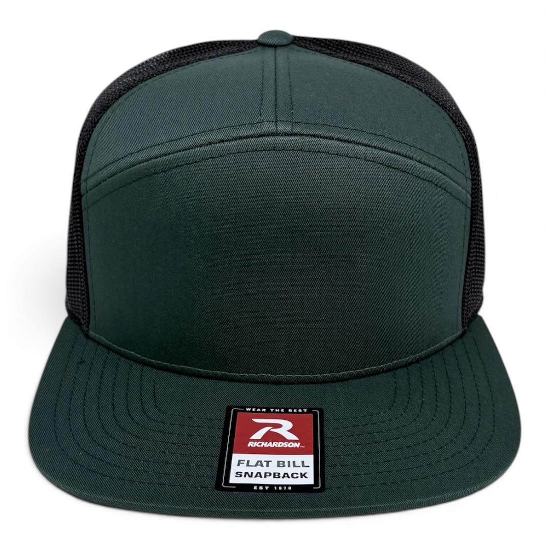 Gorra Richardson 168 Snapback Plana  - Lisa o con Bordado Personalizado,Mayoreo
