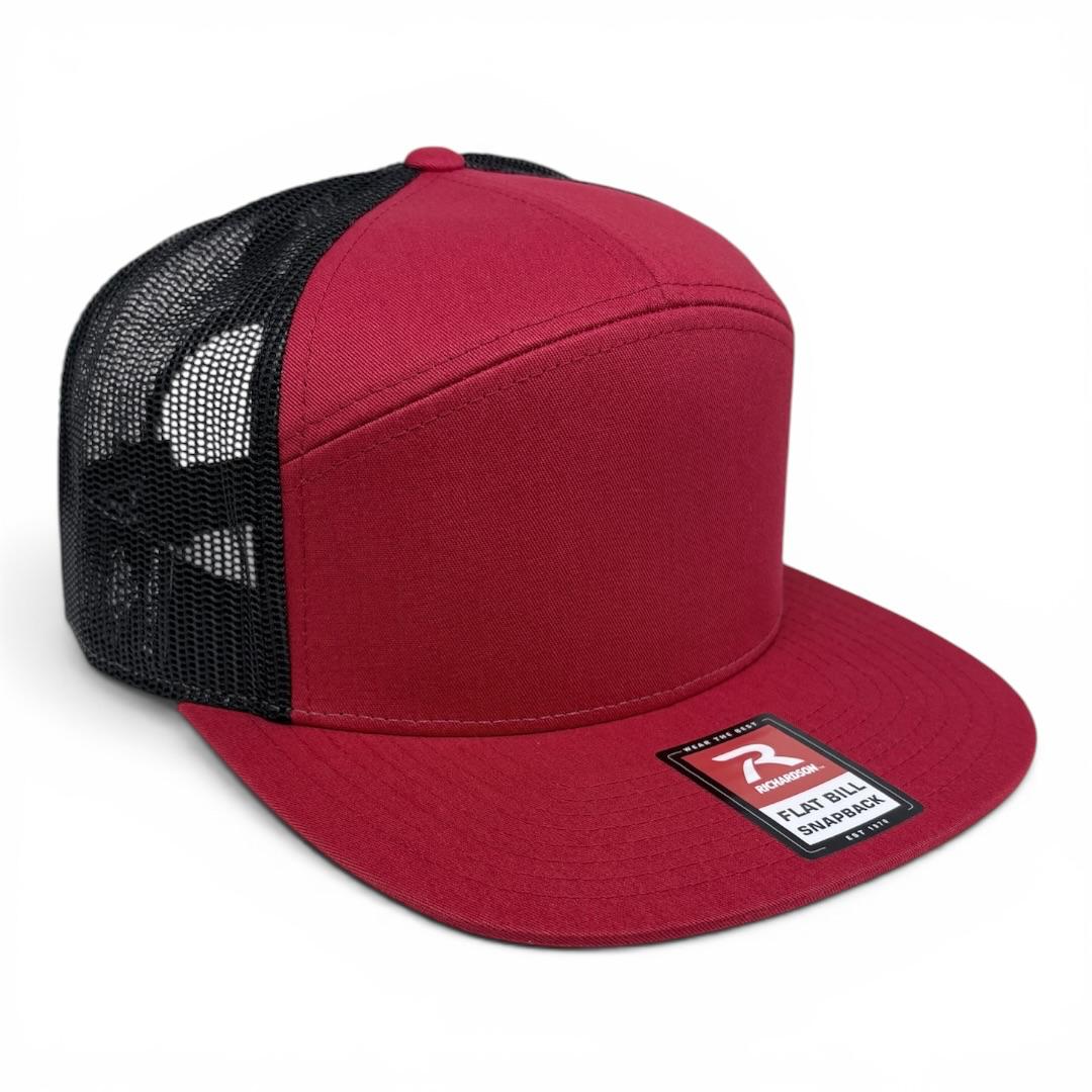 Gorra Richardson 168 Snapback Plana  - Lisa o con Bordado Personalizado,Mayoreo