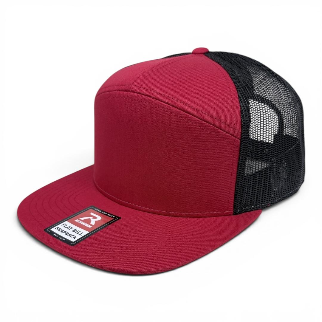 Gorra Richardson 168 Snapback Plana  - Lisa o con Bordado Personalizado,Mayoreo