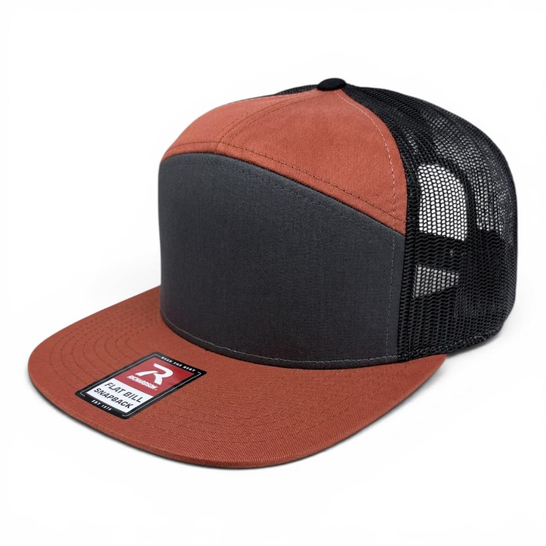 Gorra Richardson 168 Snapback Plana  - Lisa o con Bordado Personalizado,Mayoreo
