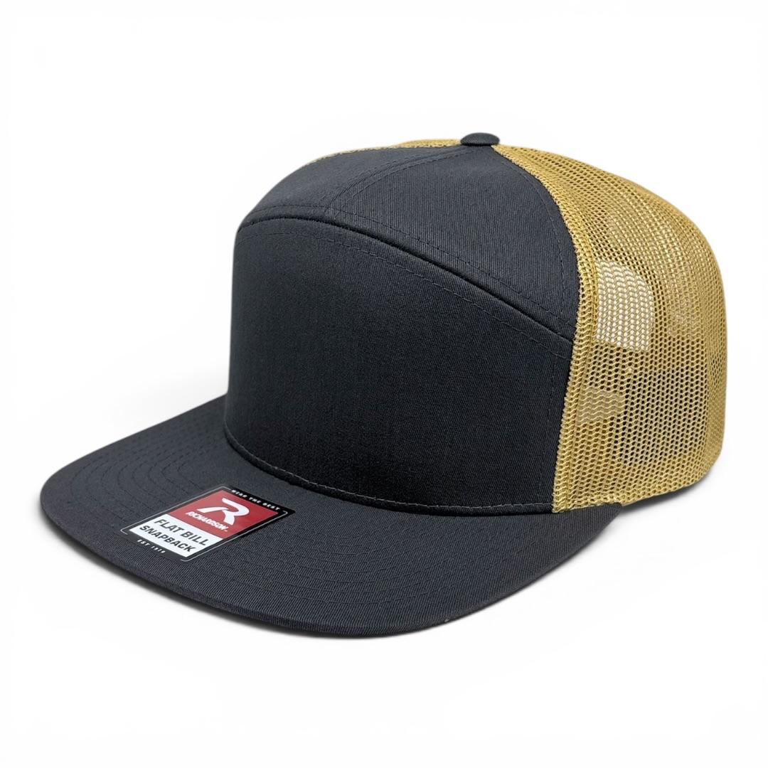 Gorra Richardson 168 Snapback Plana  - Lisa o con Bordado Personalizado,Mayoreo
