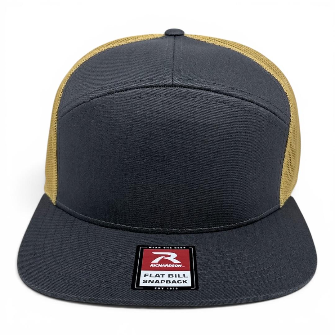 Gorra Richardson 168 Snapback Plana  - Lisa o con Bordado Personalizado,Mayoreo