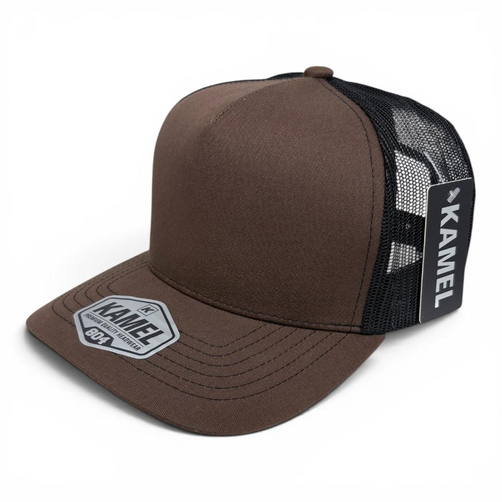 Gorra Kamel Trucker 804  - Lisa o con Bordado Personalizado,Mayoreo