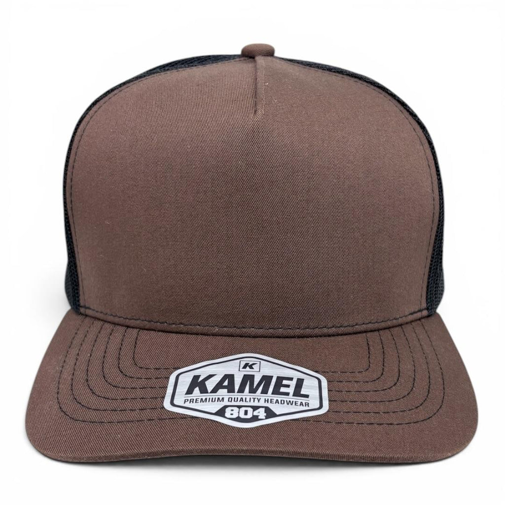 Gorra Kamel Trucker 804  - Lisa o con Bordado Personalizado,Mayoreo