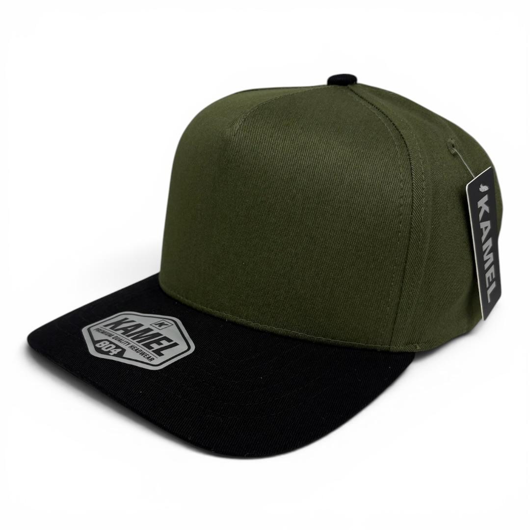 Gorra Kamel Snapback 804  - Lisa o con Bordado Personalizado,Mayoreo