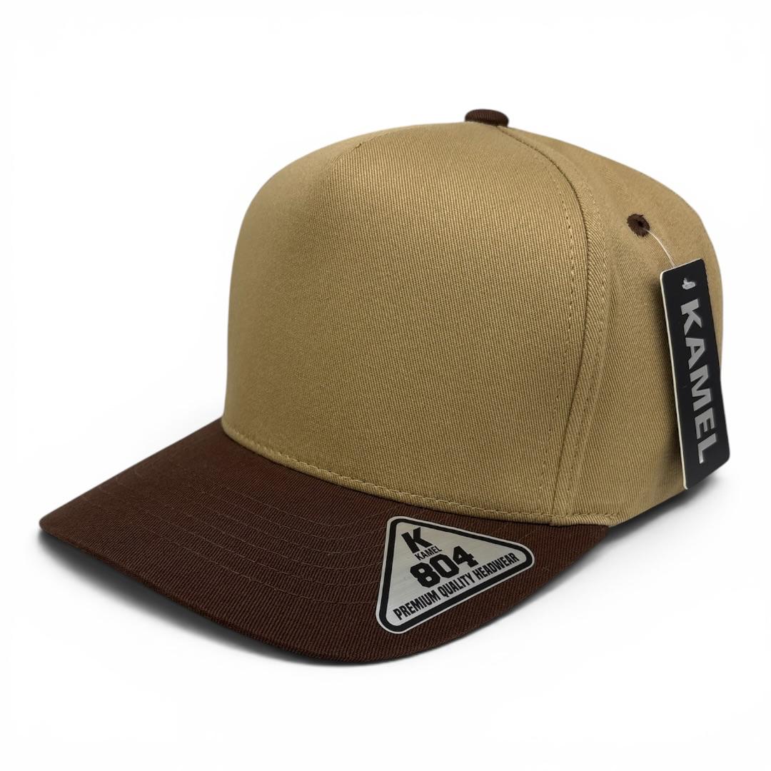 Gorra Kamel Snapback 804  - Lisa o con Bordado Personalizado,Mayoreo