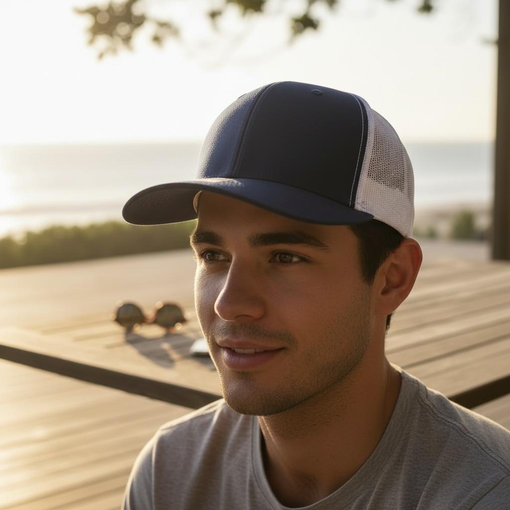 Gorra Diamond Snapback 206 Trucker  - Lisa o con Bordado Personalizado,Mayoreo