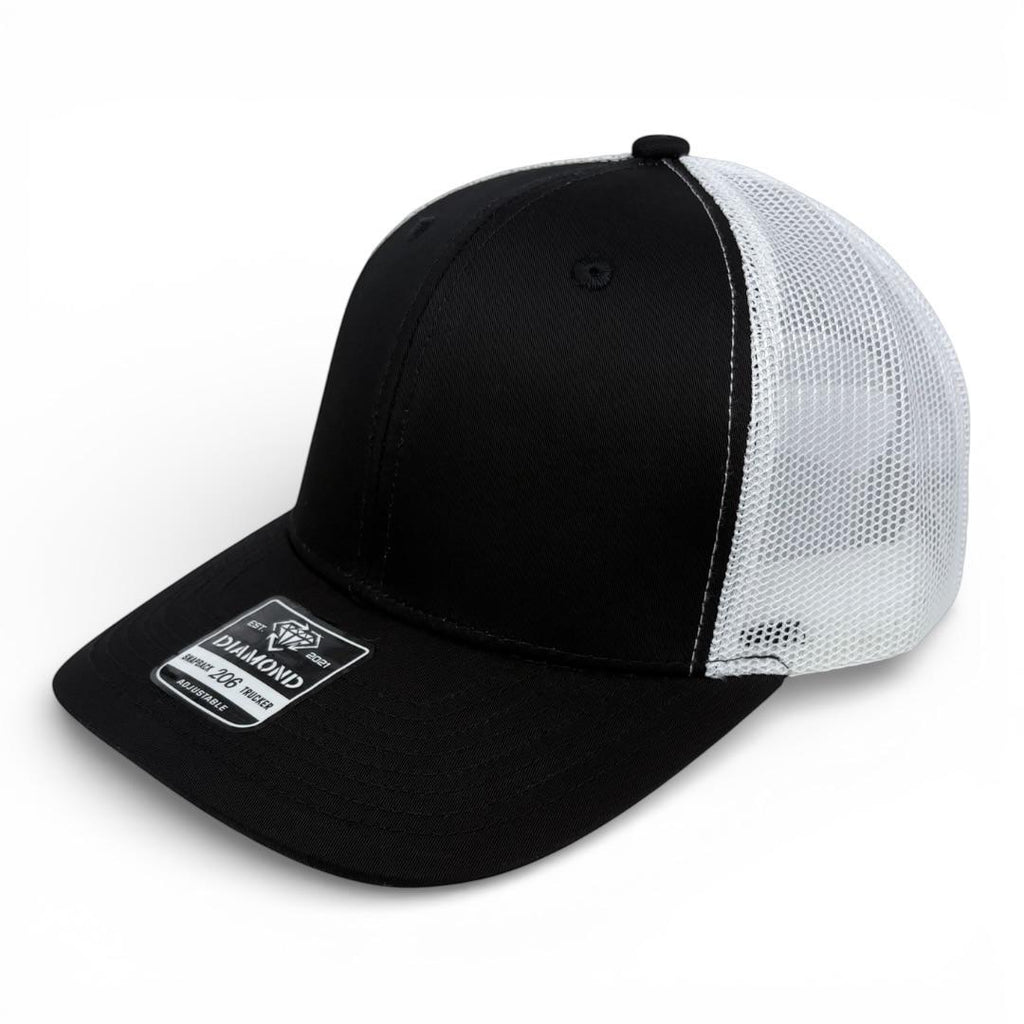 Gorra Diamond Snapback 206 trucker lisa o con bordado personalizado al mayoreo - Insignia Bordados