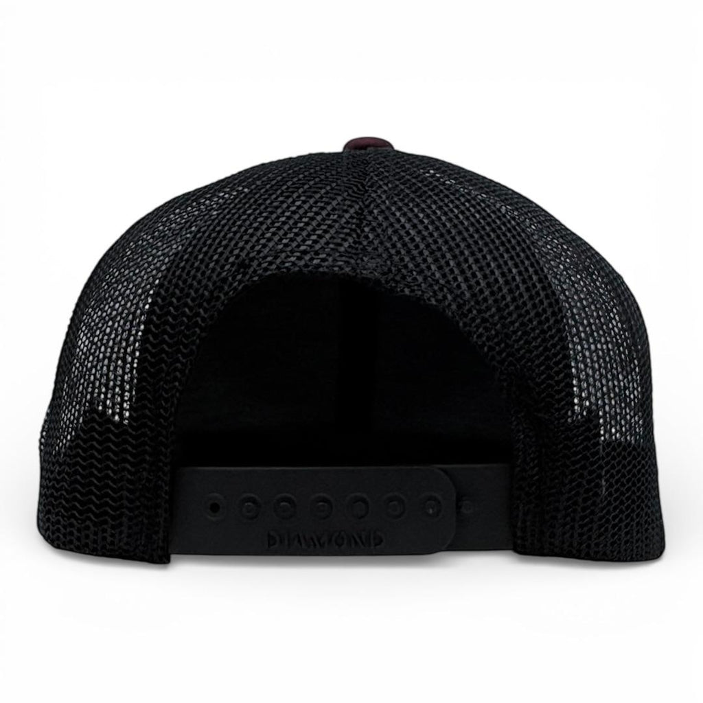 Gorra Diamond Snapback 206 trucker lisa o con bordado personalizado al mayoreo - Insignia Bordados