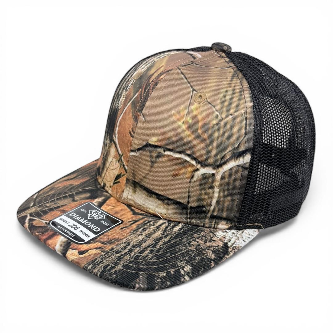 Gorra Diamond Snapback 206 trucker lisa o con bordado personalizado al mayoreo - Insignia Bordados