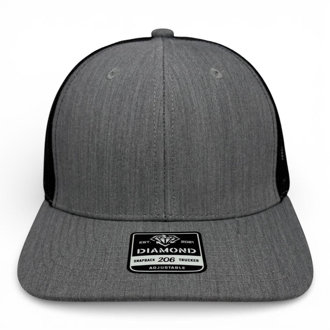 Gorra Diamond Snapback 206 trucker lisa o con bordado personalizado al mayoreo - Insignia Bordados